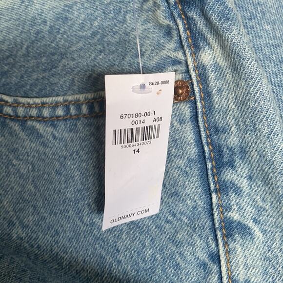 Old Navy High Waisted O.G. straight button fly cut off Jean shorts - Picture 7 of 12